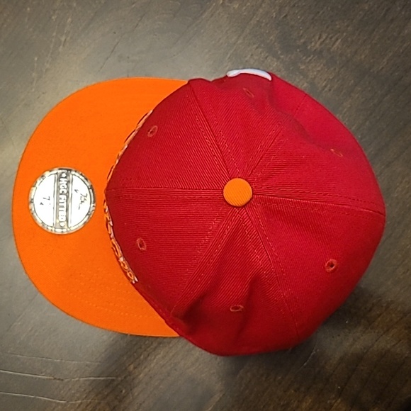 Playboy Cap Orange Rad HGC Fitted 7 1/4 - Picture 6 of 7